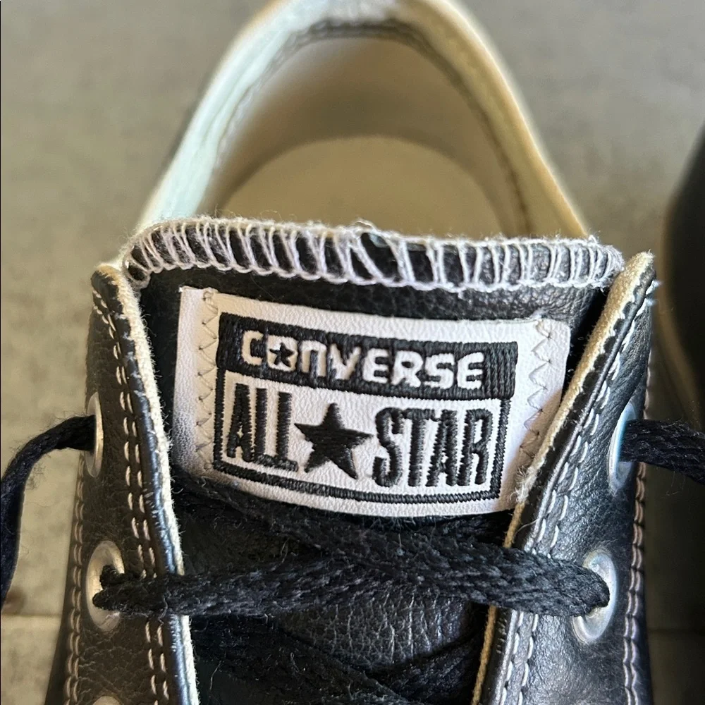 Converse Leather Chuck Taylor Low Top Sneakers